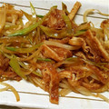 ゆいたむまま's cooksnap of when they made 100円のもやしと油揚げ炒め.