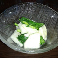どんたそ's cooksnap of when they made あっさり簡単！かぶと菜の花の洋風浅漬け.