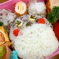 ramu_marie2's cooksnap of when they made 簡単！トトロ☆キャラ弁☆.