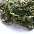 白熊7's cooksnap of when they made ☆エビ入りホウレン草のクリームパスタ☆.