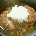 RururuCo's cooksnap of when they made 和風ハンバーグ.