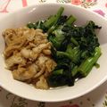うみたんたかたん's cooksnap of when they made 小松菜・油揚げ♡煮られて♡浸され♡.