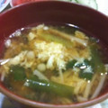 ラリー＆サラ's cooksnap of when they made ニラとえのきのかき玉汁.