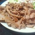 たんたん　's cooksnap of when they made 塩麹で♪豚肉のしょうが焼き.