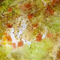 ころころじん's cooksnap of when they made レタスとトマトのスープ.