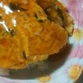 Disney♪♪'s cooksnap of when they made ニラ玉丼.