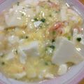 おーらいおん's cooksnap of when they made 豆腐のカニカマ卵餡かけ.