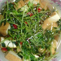 つやゆよ's cooksnap of when they made 簡単！厚揚げ豆苗の旨煮.