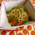 kebeibiko's cooksnap of when they made 春色❀蓮根のエスニックきんぴら.