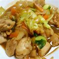 人魚姫87's cooksnap of when they made ご飯がすすむ！鶏もものﾆﾝﾆｸ醤油炒め.