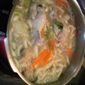 junjunさん's cooksnap of when they made 鶏肉がやわらか〜い^ ^塩麹鍋.