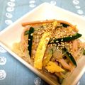 沖田晴喜's cooksnap of when they made 中華風春雨サラダ拌三糸（ばんさんすう）♡.