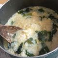 ゆびのん♪'s cooksnap of when they made うどんスープde簡単たまご雑炊.