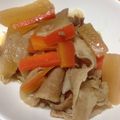 KANAKOOOOO's cooksnap of when they made ●大根・豚バラ炒め●　.