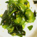 こことわママ。's cooksnap of when they made ★超簡単きゅうりとわかめの酢のもの★.