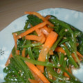のんびりえりりん's cooksnap of when they made ♪ほうれん草のナムル和え♪.