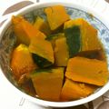 満月みずき's cooksnap of when they made シンプル♪かぼちゃ煮物.