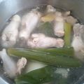 なおぴっぴぴぴ's cooksnap of when they made 圧力鍋で！コラーゲンスープ（手羽元編）.