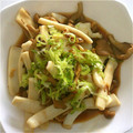 ももじりべびー's cooksnap of when they made イカときのこの生姜バター炒め.