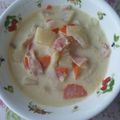 yu−min♪'s cooksnap of when they made 豆乳スープ.