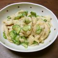 ぴーなっつ☆★'s cooksnap of when they made 丁字麩ときゅうりのからし酢味噌和え.