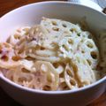 Azaa's cooksnap of when they made れんこんのゴママヨサラダ☆.