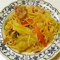 亜矢佳's cooksnap of when they made 簡単！お肉＆お野菜たっぷり白ダシ焼きそば.