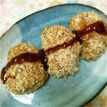 ゆーこmoko2's cooksnap of when they made 揚げないよ！ 豚コマ 玉ねぎ 一口カツ＊.