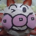 kitty0403's cooksnap of when they made アンパンマンのケーキ(o^-^o).