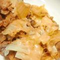 あんずあめ子's cooksnap of when they made 白菜と豚バラの重ね煮～チーズのせ～.