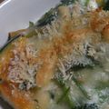 AAママ's cooksnap of when they made かぼちゃとほうれん草のグラタン.