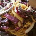 labellevie's cooksnap of when they made 麺がおいしい～✿パスタで焼きそば✿.