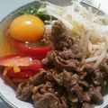 ネコミー's cooksnap of when they made 野菜いっぱい！お手製ビビンバ丼.