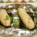 ロクシタンマニア's cooksnap of when they made ふぐの白子の塩焼き.