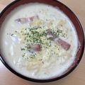 ゆうともままっち's cooksnap of when they made カルボナーラ風サッポロ一番塩ラーメン.