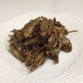 Hoink's cooksnap of when they made むちゃくちゃ美味しい★叩いただけの牛蒡♪.