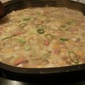 3mamakuma's cooksnap of when they made 我が家のもんじゃ焼き♪.