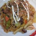 yukapoti's cooksnap of when they made つやつやモッチリ！！うちのパパの焼きそば.