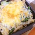 ともぱんたから's cooksnap of when they made 野菜をおいしく：ブロッコリーの簡単グラタン.
