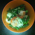 asakonak's cooksnap of when they made 海老とアスパラの炒めもの、マヨ風味.