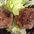 ぺあやの's cooksnap of when they made 大葉と豆腐のつくねばーぐ☆卵なし.
