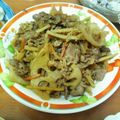 赤音時's cooksnap of when they made ごぼうと牛肉の甘辛煮♡お弁当にも♬.