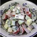 kumadakuma's cooksnap of when they made 簡単！和えるだけサラダ.
