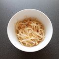 WOODs´'s cooksnap of when they made レンジで簡単♪もやしのナムル.
