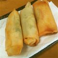 こやぎしゃん's cooksnap of when they made 子供が作った胸肉の梅しそチーズ春巻き.