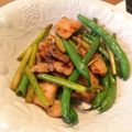 ryokocook's cooksnap of when they made アスパラとスナップエンドウの回鍋肉.