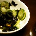サトモユリア's cooksnap of when they made きゅうりとわかめの酢の物.