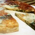 Hey-Go's cooksnap of when they made ほうれん草とハムのキッシュ風？オムレツ。.