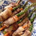 mocobanana's cooksnap of when they made アスパラの豚肉巻きオイスターソース.