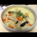 ぶろっこさん's cooksnap of when they made 豆乳ビーンズスープ☆.
